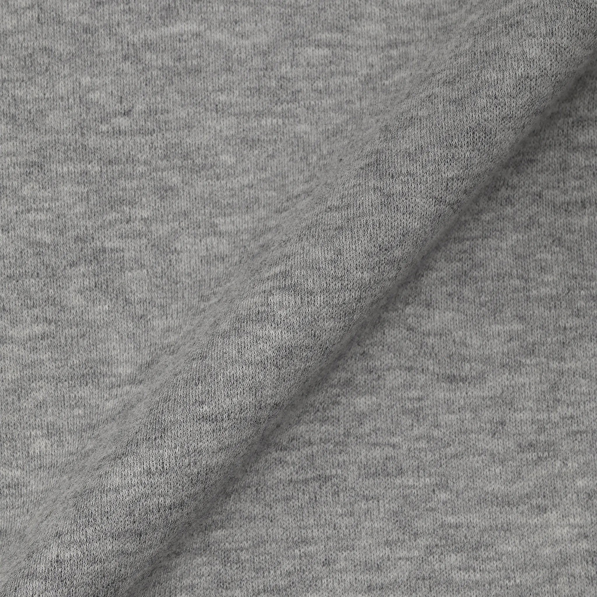 汗を気にしないTシャツ 杢グレー 商品画像 表生地アップ