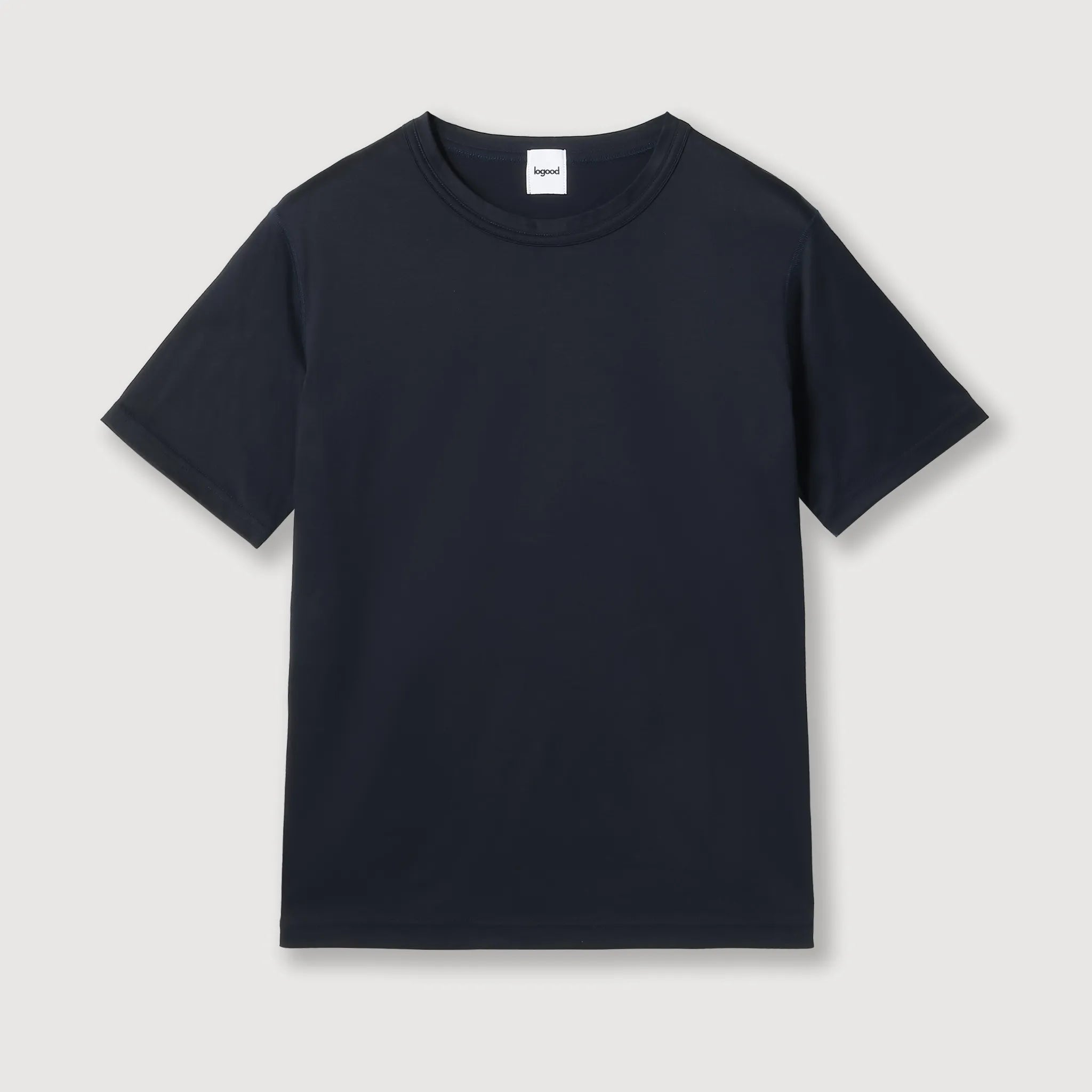 汗を気にしないTシャツ ネイビー 商品画像 正面