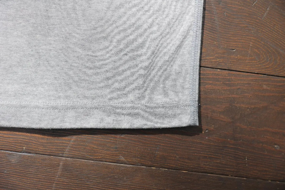 汗を気にしないTシャツ グレー 脇 フラットシーマ