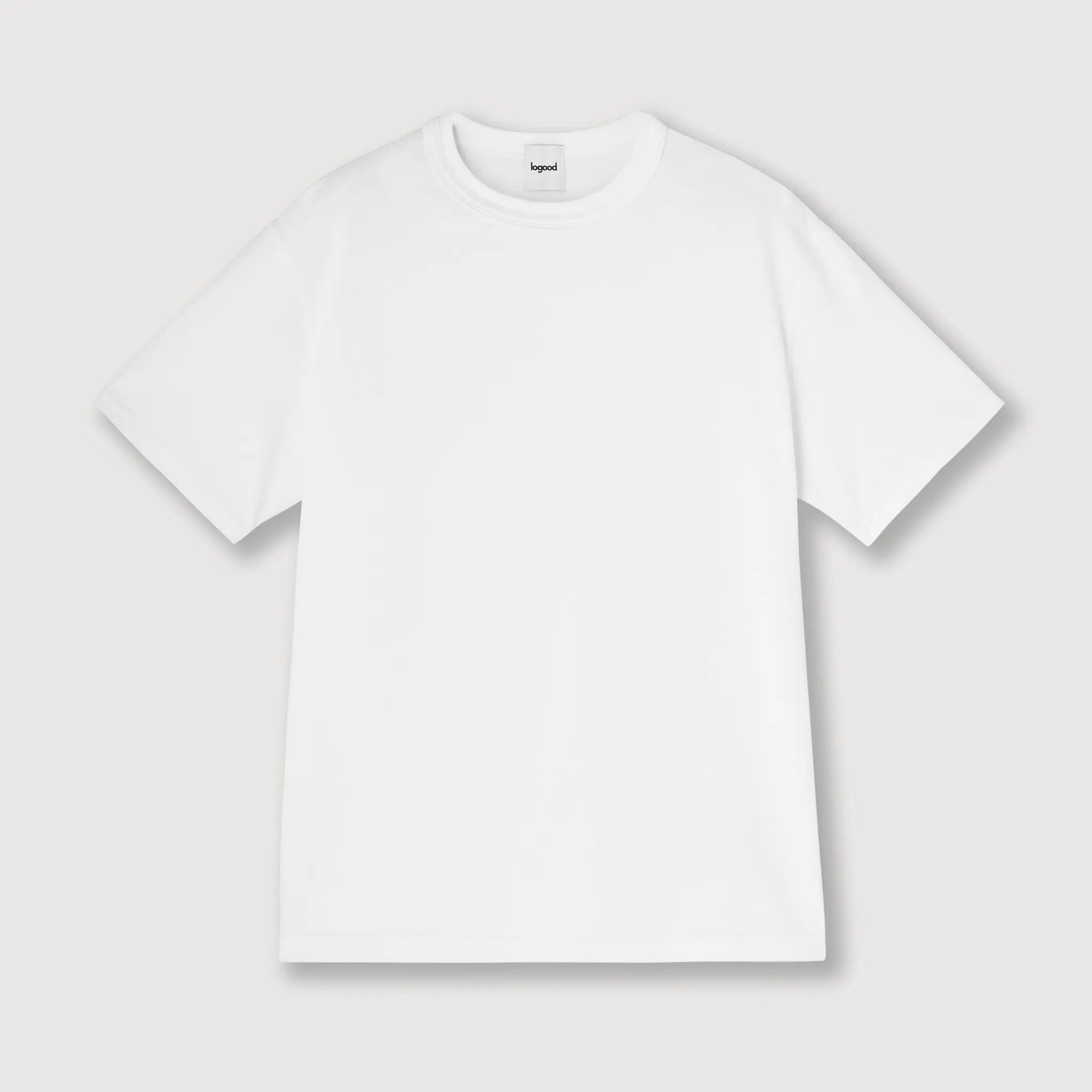 永く着られるTシャツ ホワイト 商品画像 正面