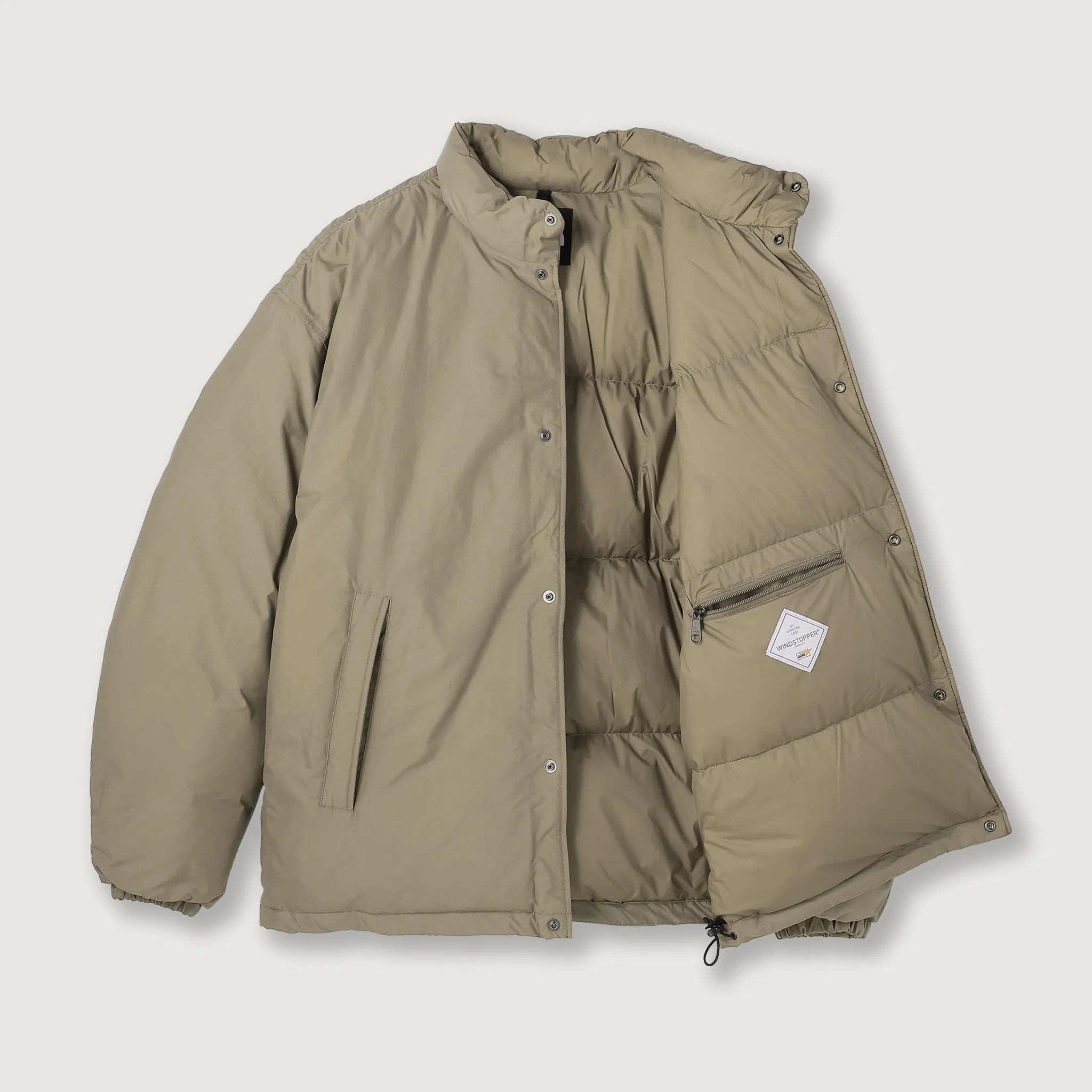 オルタレーションシエラジャケット フォールンロック 商品画像 内側見せ