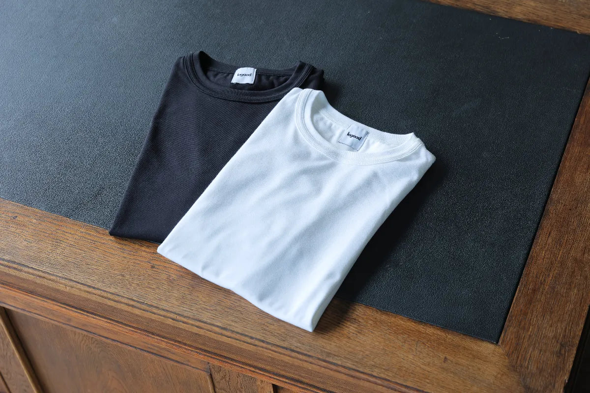 logoodルグッド　永く着られるTシャツ
