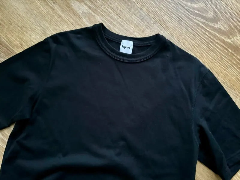 永く着られるTシャツ　ブラック