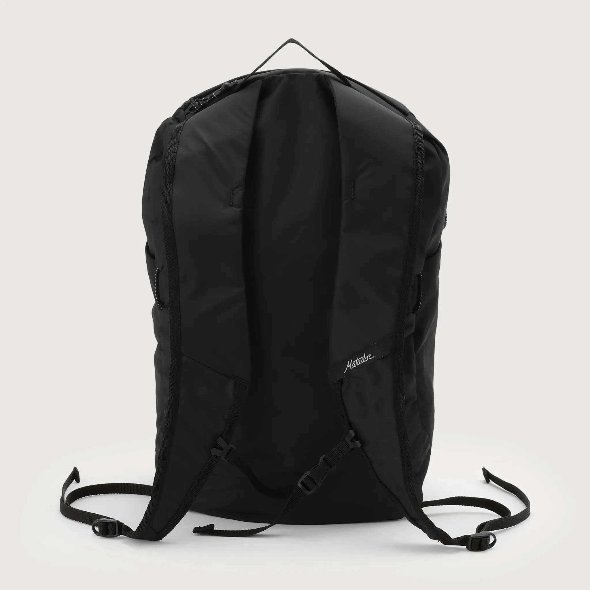リフラクション・パッカブルバックパック　ブラック　商品画像　背面