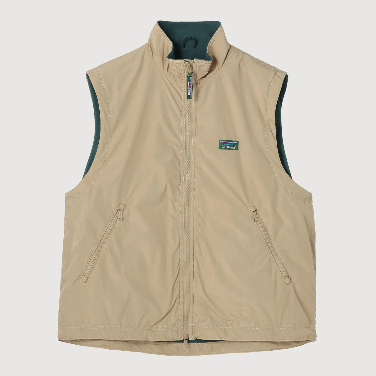 1回時短⭐️エルエルビーン ラヴェル マイクロ フリース ラインド ベスト／フリー L.L.Bean/エルエルビーン〉メンズ ラヴェル・マイクロフリース